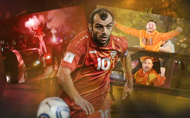 Em Qualifikation Goran Pandev Als Nationaheld Bei Nordmazedonien