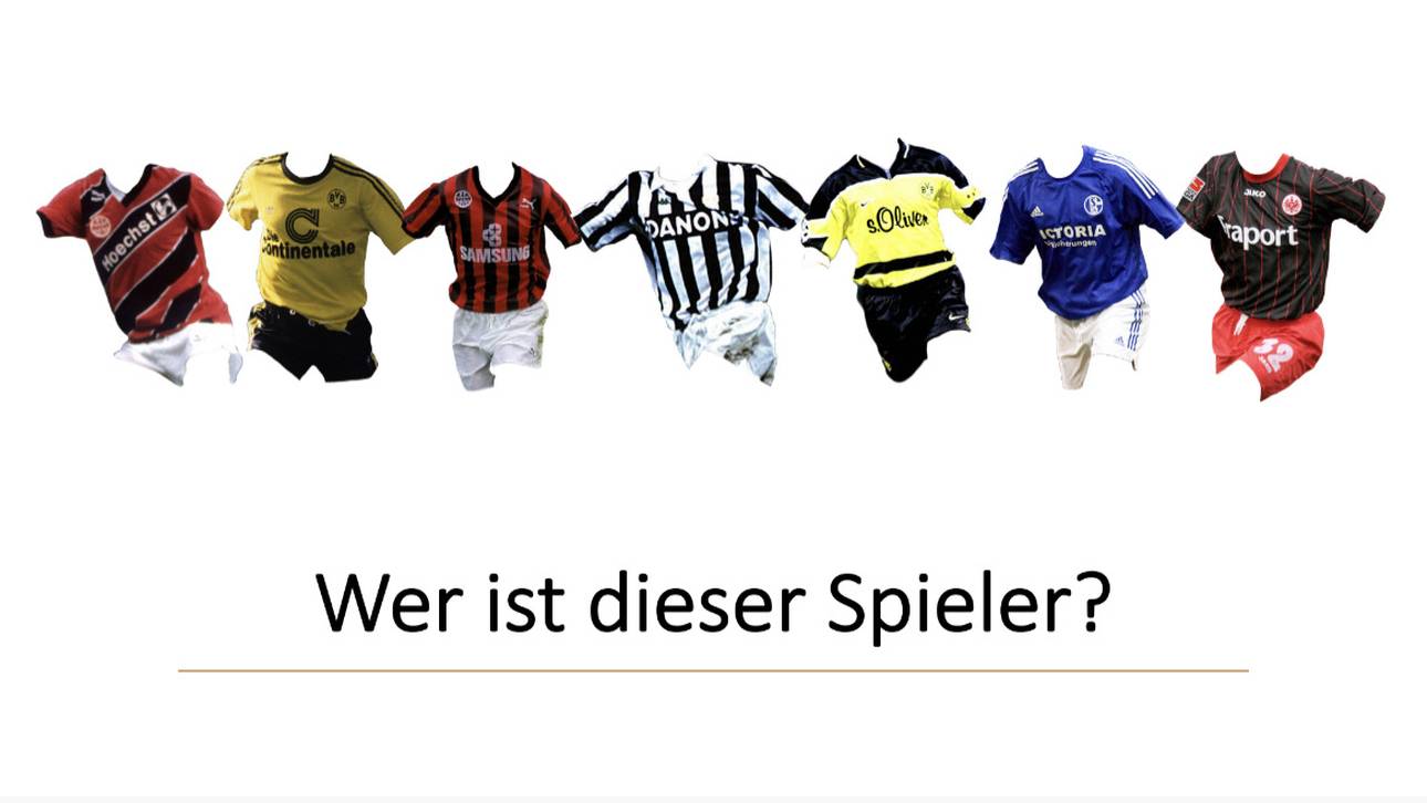 Trikot-Bingo: Wer ist dieser Spieler?
