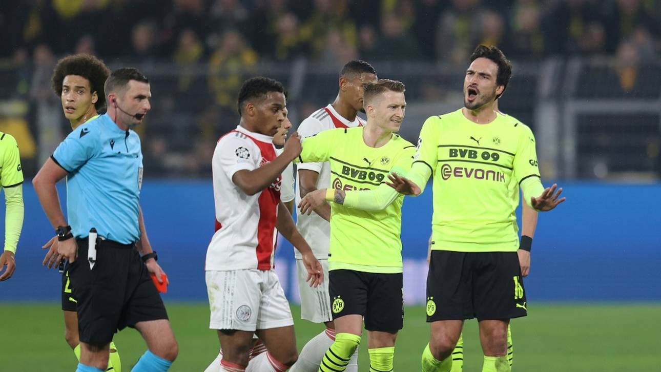 Trotz Leidenschaft in Unterzahl: BVB verliert gegen Ajax