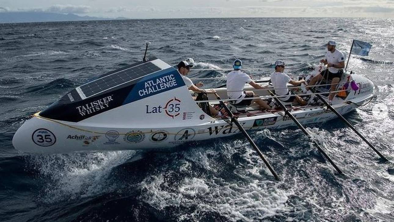 Die Crew kam mit dem Schrecken davon und blieb unverletzt nach der Schwertfisch-Attacke