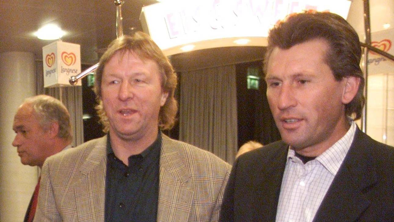 Zu ihrer Aktivenzeit waren Horst Hrubesch (l.) und Manfred Kaltz ein gefürchtetes Offensiv-Duo