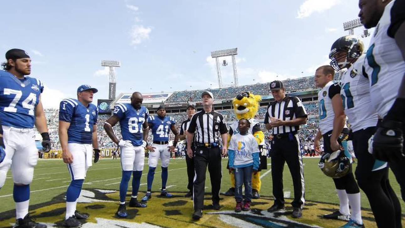 NFL Regeln: Der Coin-Toss zu Beginn des Spiels.