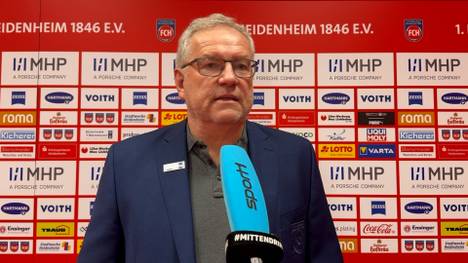 Im Exklusiv-Interview mit SPORT1 spricht Heidenheims Geschäftsführer Holger Sanwald über einen möglichen Trainerwechsel im Sommer. 