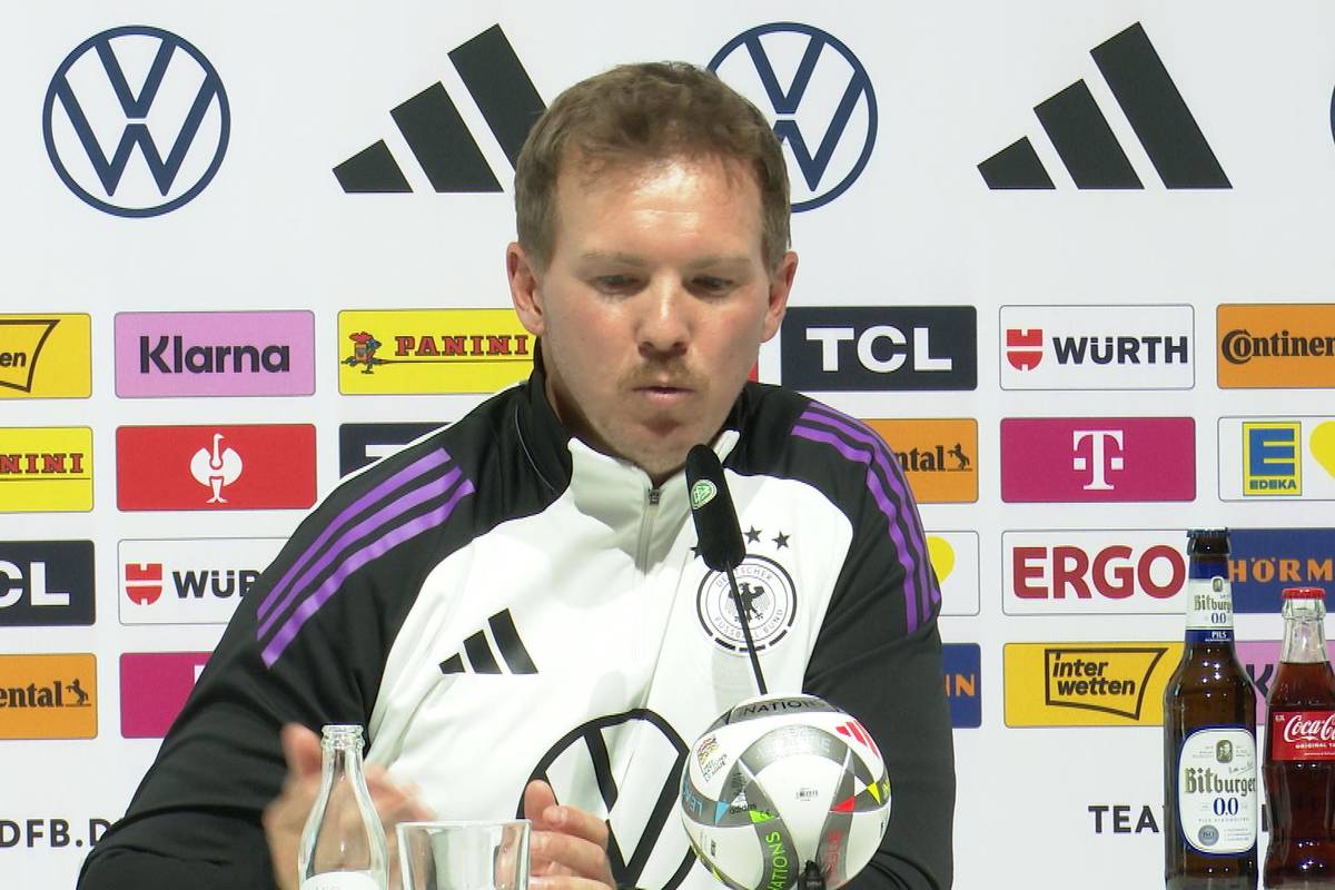 Florian Wirtz mit einem Wechsel zum FC Liverpool in Verbindung gebracht. Julian Nagelsmann spricht darüber, ob er Wirtz zu diesem Wechsel rät.