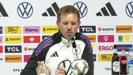Florian Wirtz mit einem Wechsel zum FC Liverpool in Verbindung gebracht. Julian Nagelsmann spricht darüber, ob er Wirtz zu diesem Wechsel rät.