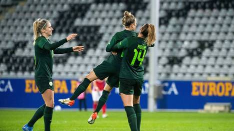 Die Frauen des VfL Wolfsburg stehen im Viertelfinale des DFB-Pokals