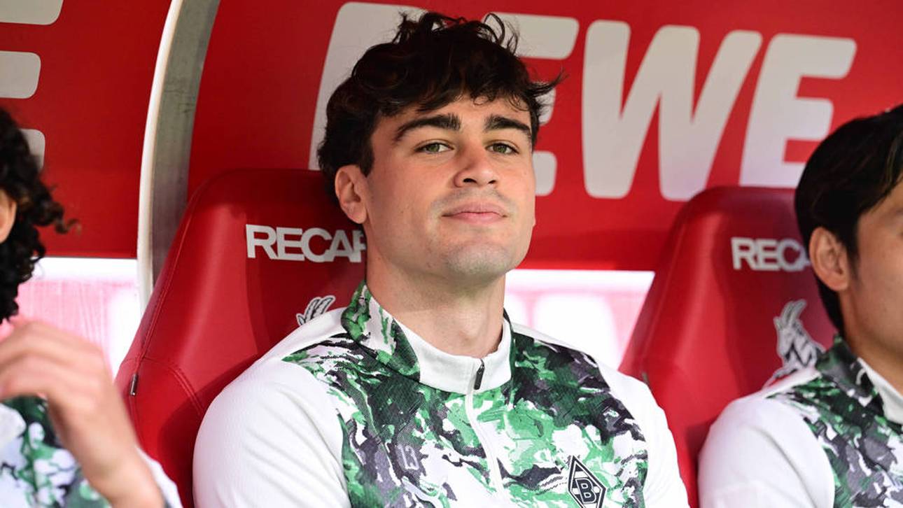 Ein gewohntes Bild: Gio Reyna sitzt auch in Mönchengladbach häufig auf der Bank