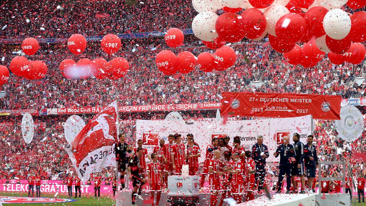 PLATZ 5 - BAYERN MÜNCHEN: 1,222 Milliarden Euro