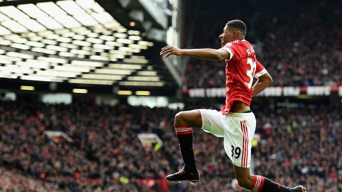 Marcus Rashford von Manchester United landet mit 76 Punkten auf dem Treppchen und muss sich nur zwei Franzosen geschlagen geben