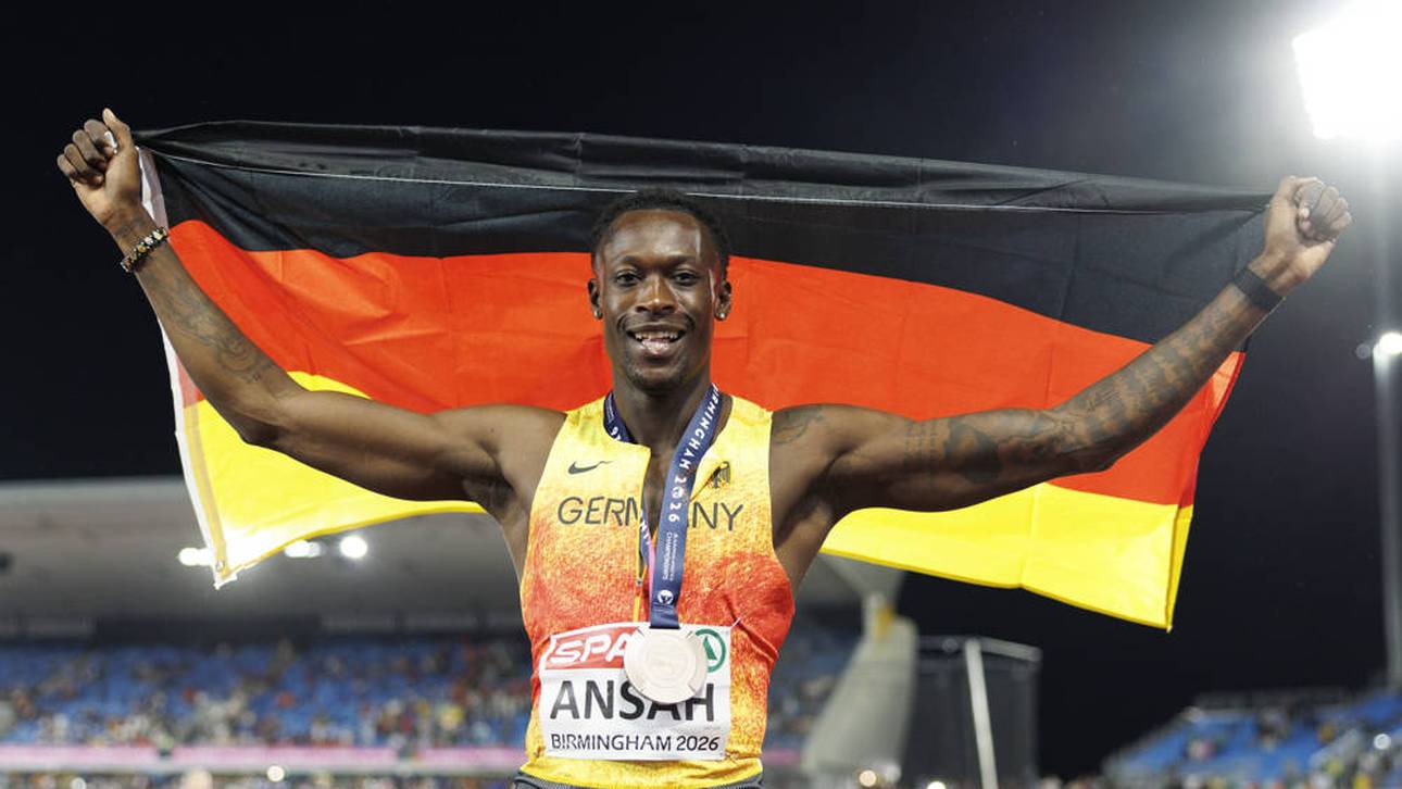 Owen Ansah stürmt bei der EM zu Bronze