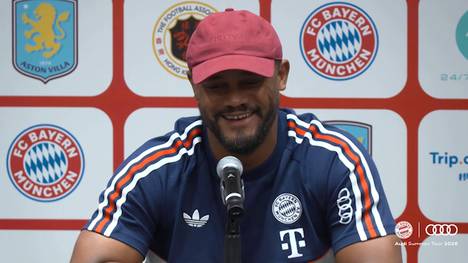 Bayerns Trainer Vincent Kompany spricht über die Saisonziele und macht keinen Hehl aus seinem eigenen Anspruch.