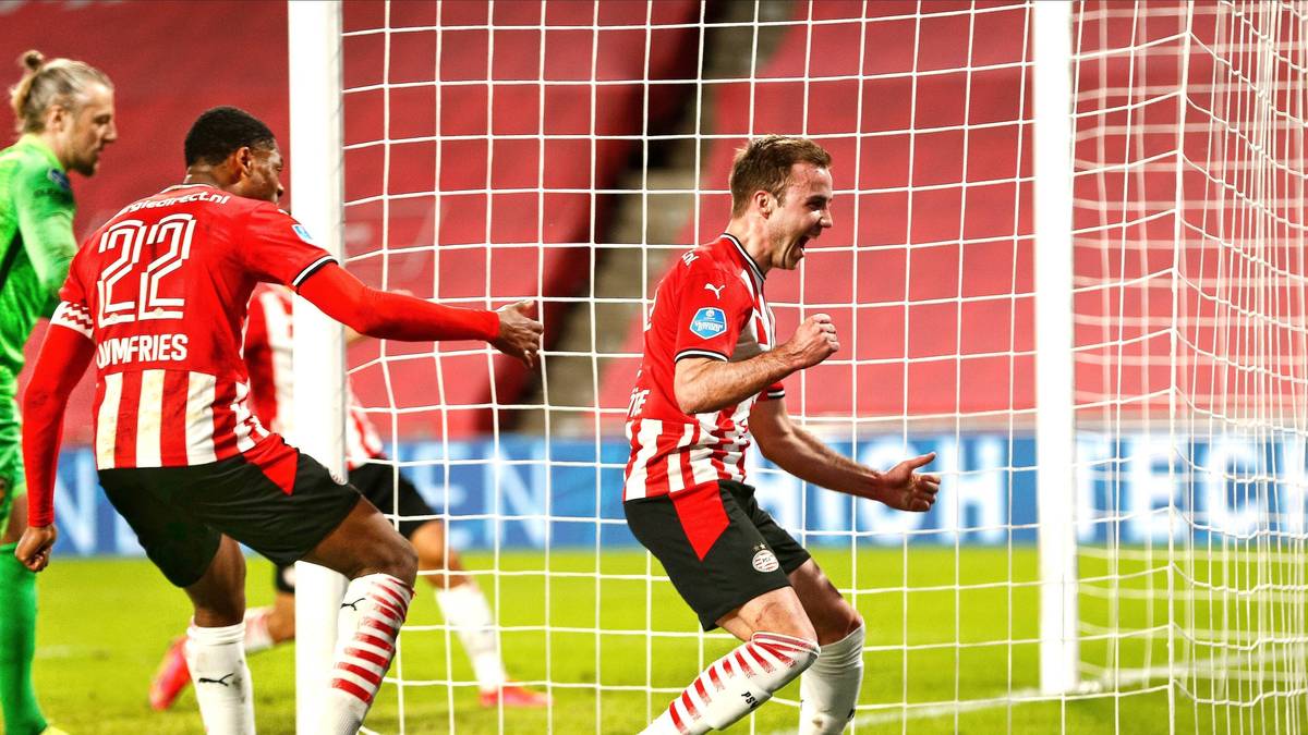 Mario Götze mit Doppelpack - PSV Eindhoven gewinnt gegen Vitesse Arnheim