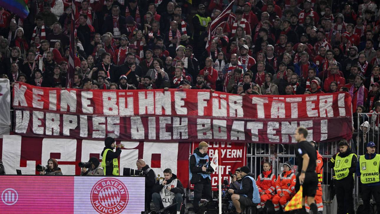 Bayern-Fans mit Protest gegen Boateng