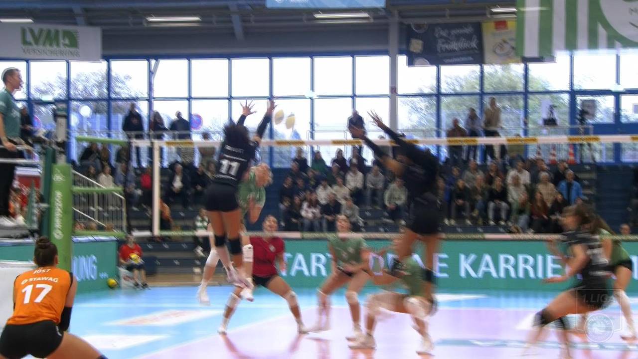 Volleyball Bundesliga: So dominant schlägt Aachen den USC Münster im NRW-Derby
