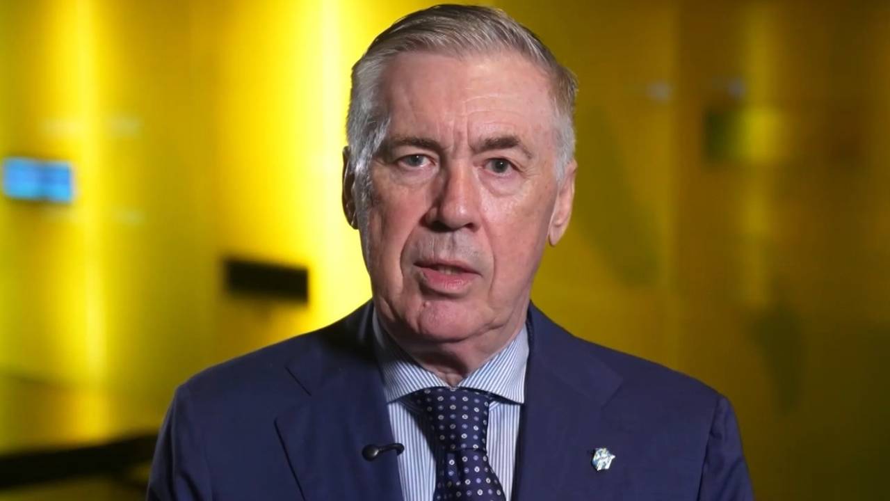 Hier wendet sich Ancelotti an die Brasilianer