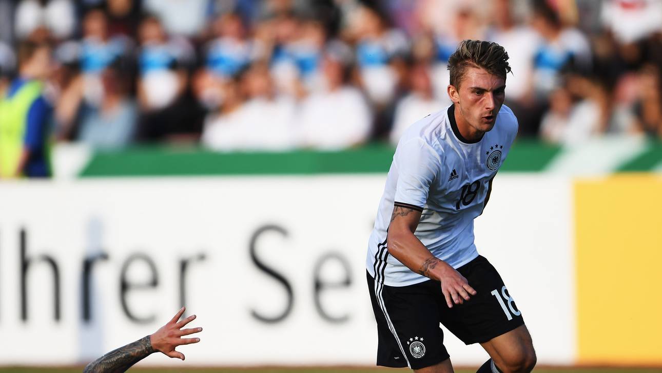 Maximilian Philipp bei der U21 gegen Slowakei