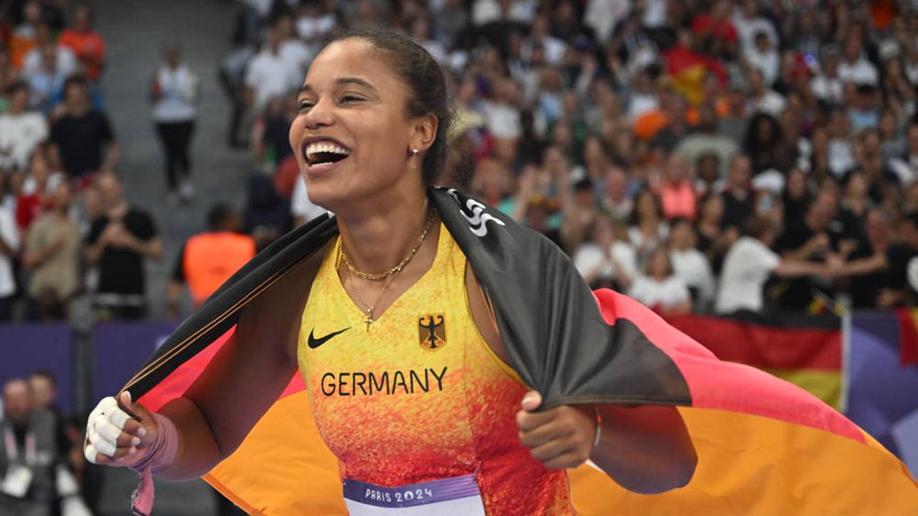 Yemisi Ogunleye ist eine Olympionikin mit hervorragender Ausstrahlung