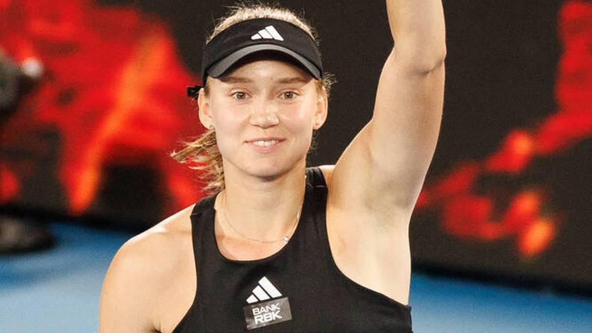 Elena Rybakina steht im Finale der Australian Open