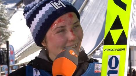 Skispringerin Silje Opseth erlebte einen wilden Tag am Monsterbakken