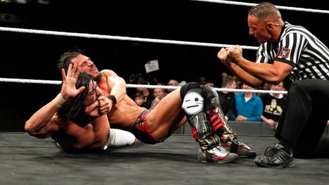 Johnny Gargano (oben) und Andrade Almas brillierten bei WWE NXT TakeOver: Philadelphia