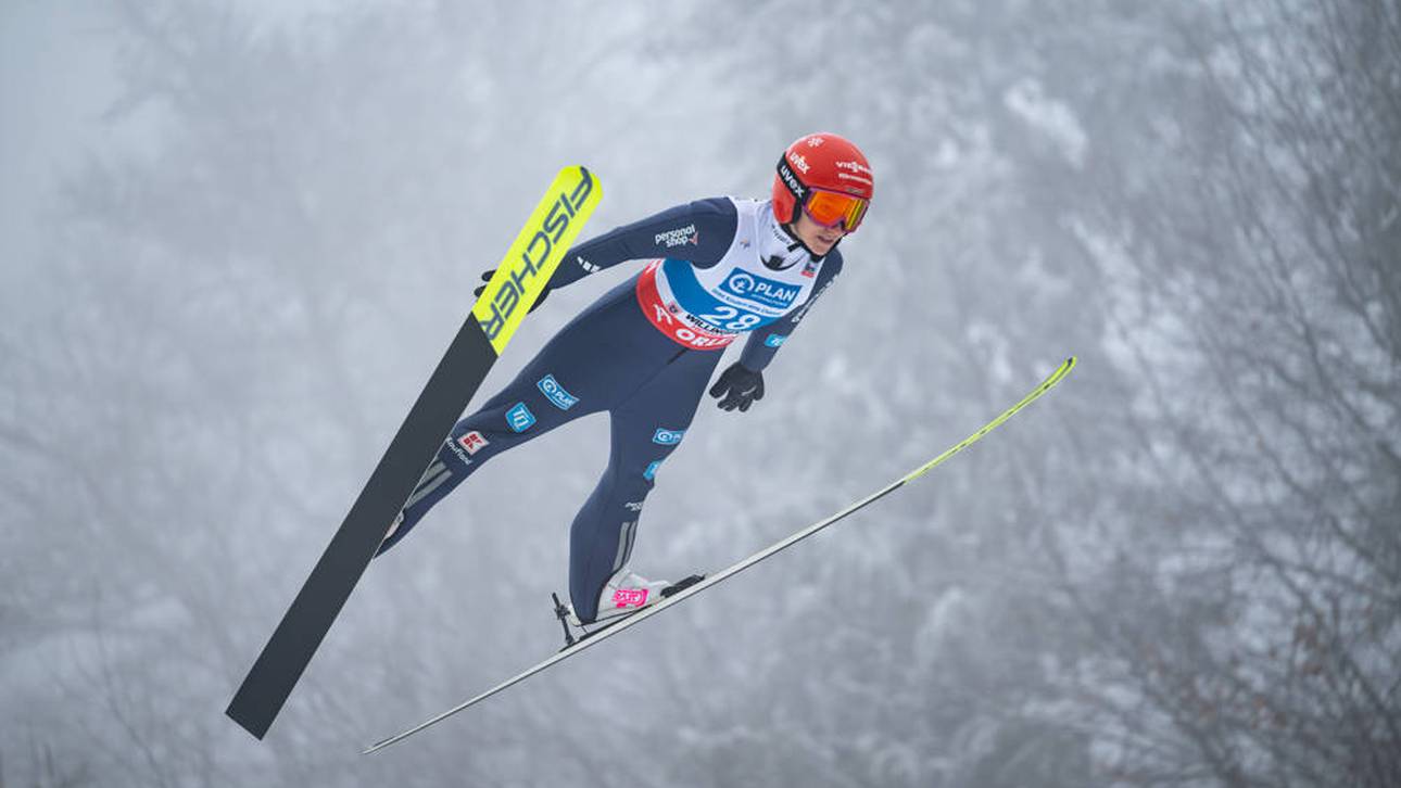 Fahnenträgerin mit Luft nach oben