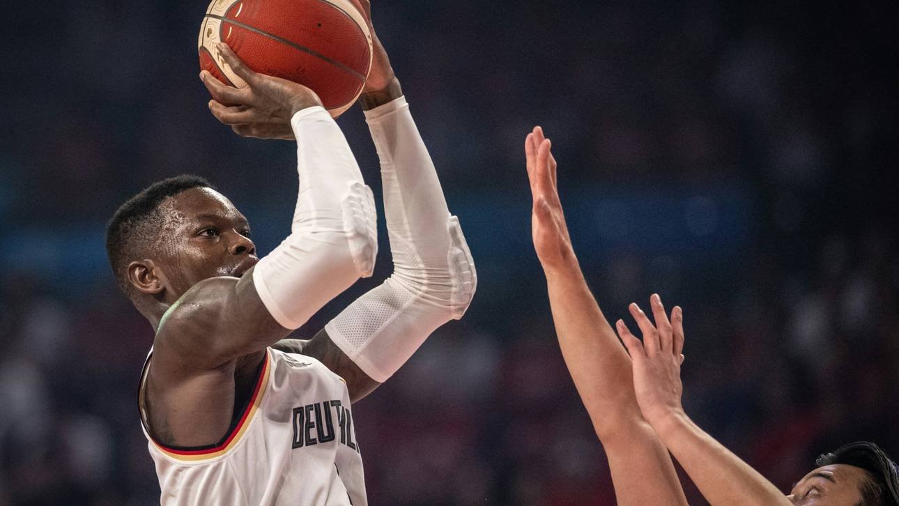 Basketball-Knaller mit Schröder