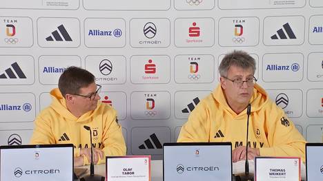 DOSB-Präsident Thomas Weikert äußerte sich auf einer Pressekonferenz über die Begeisterung rund um die Olympischen Spiele und was das für eine deutsche Bewerbung bedeuten könnte.