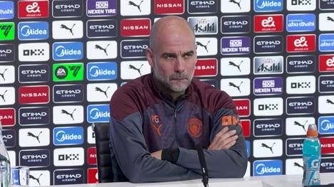 Unter der Woche hatte der neue Anteilseigner von Manchester United, Jim Ratcliffe, gesagt, dass sie einiges von ihrem Stadtrivalen lernen können. Pep Guardiola glaubt, dass die Red Devils bald zurück sind.