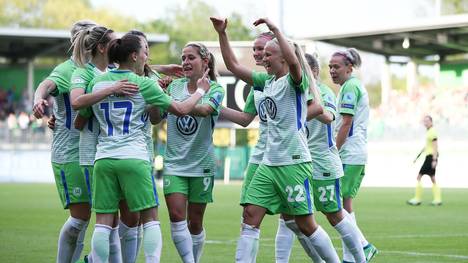 Die Wolfsburgerinnen wollen das Triple holen