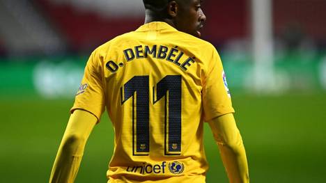 Dembele absolvierte seinen 100. Einsatz für Barcelona