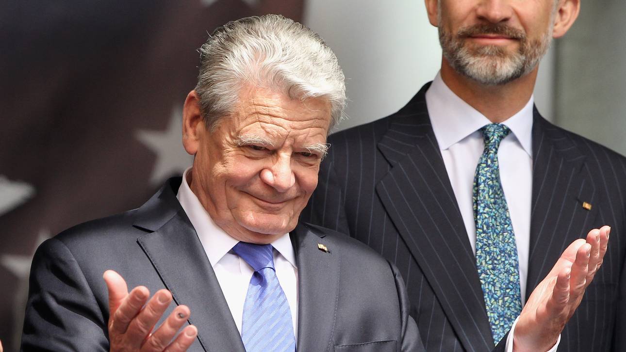 Bundespräsident besucht Finale