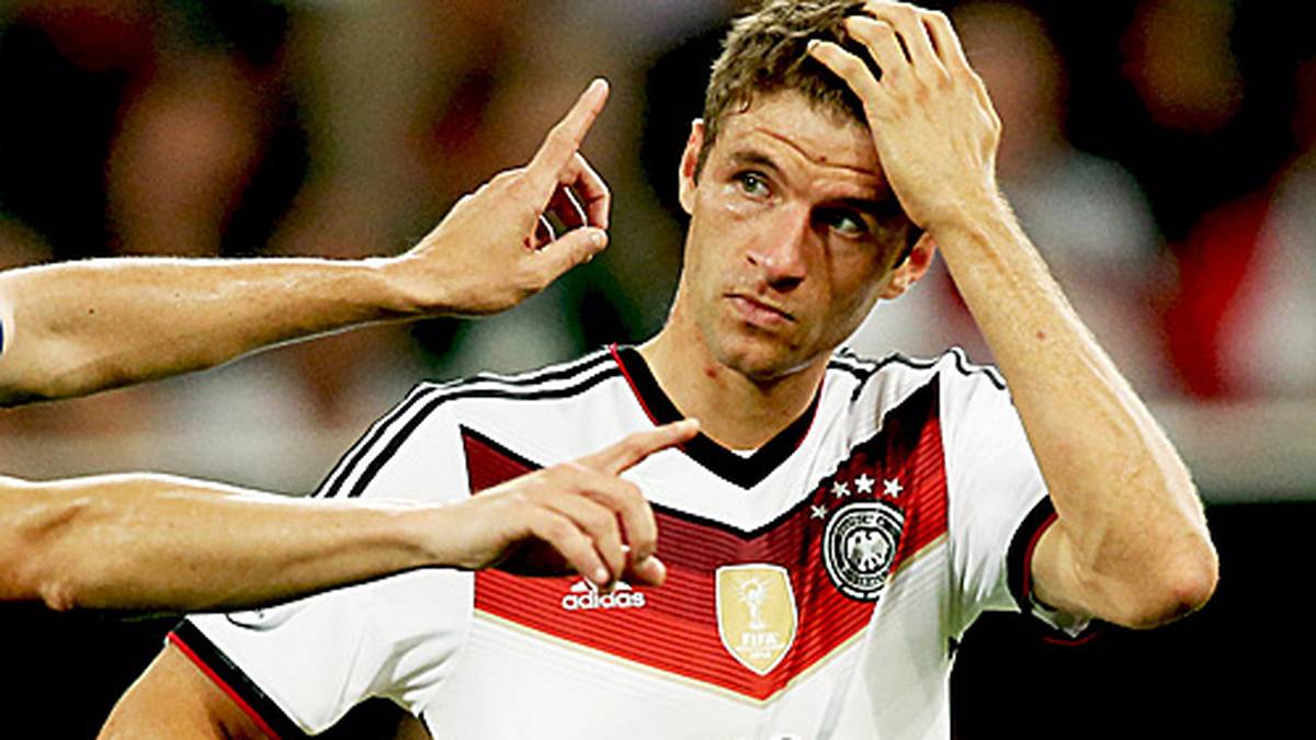 THOMAS MÜLLER (ab 56.): Kam rein, als das Spiel schon gelaufen war. Konnte dann auch keine nennenswerten Akzente setzen. SPORT1-NOTE: 4,5
                  
                  
                  
                  
                  
                  
                  
                  
                  