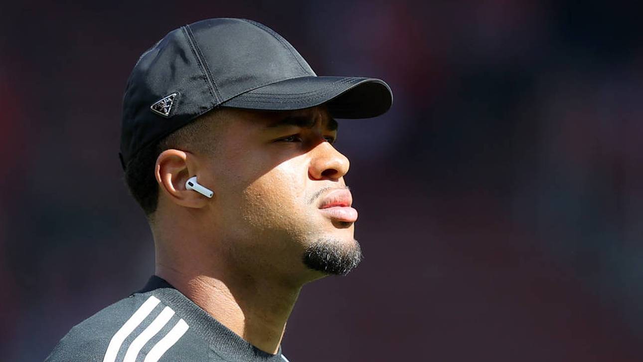 Noah Atubolu vor seinem Debüt für die Eintracht