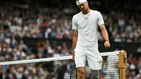 Alexander Zverev verließ Wimbledon geknickt