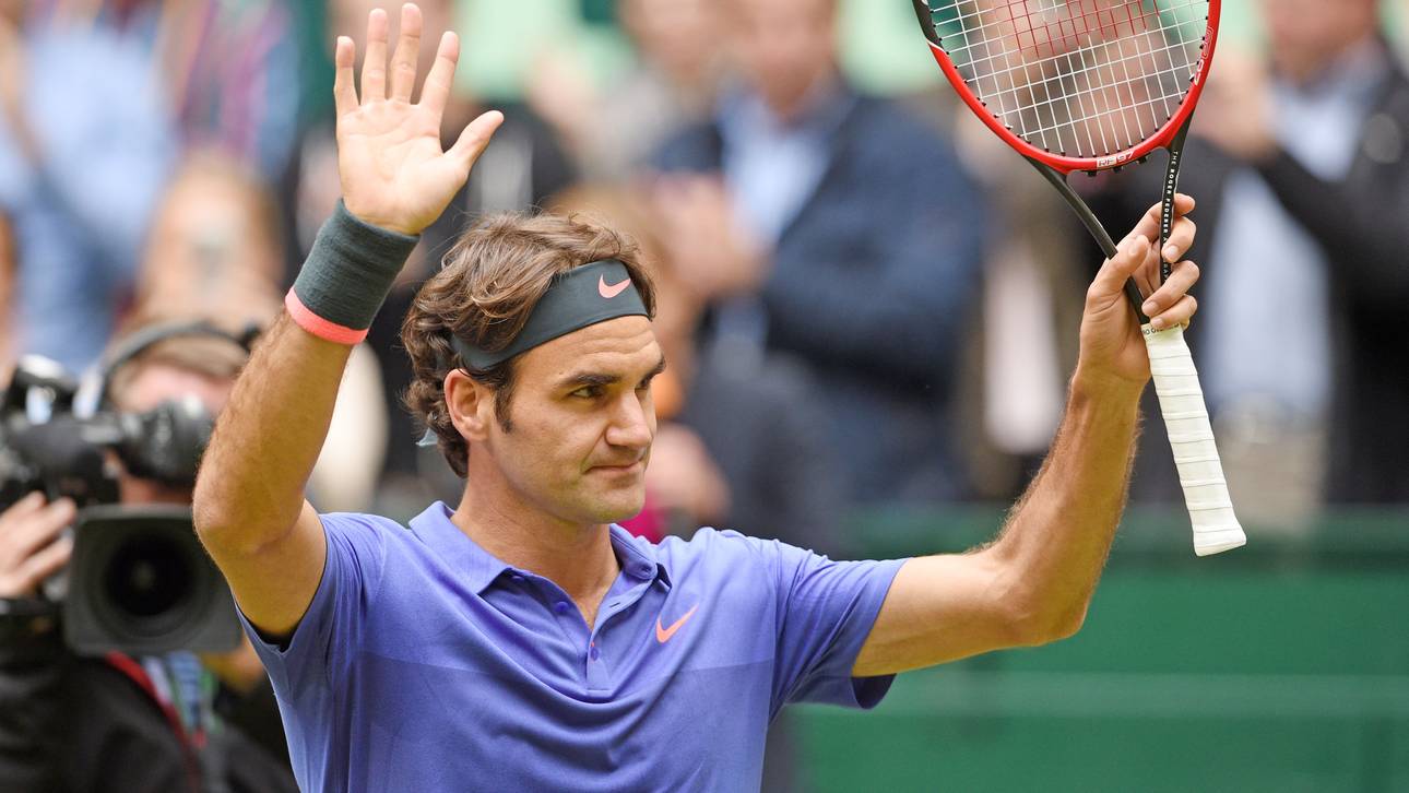 Federer triumphiert in Halle