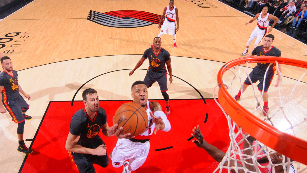 51 Punkte! Lillard führt die Warriors vor