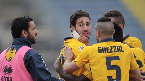 Die Spieler des FC Parma wollen dem Verein helfen