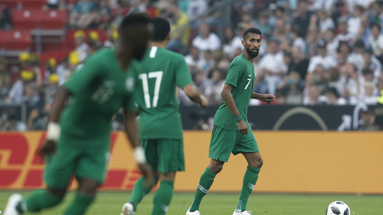 Saudi-Spielern fehlte Trikotname
