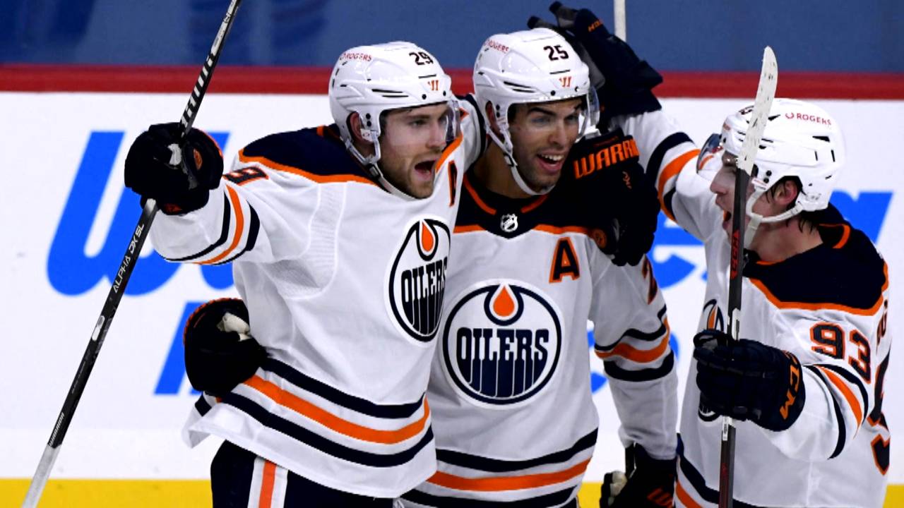 Leon Draisaitl trumpft beim Sieg der Edmonton Oilers gegen die Winnipeg Jets auf