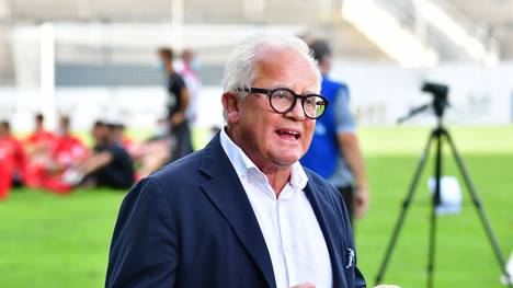 DFB-Präsident Fritz Keller freut sich über die Rückkehr des Fußballs als Gemeinschaftserlebnis