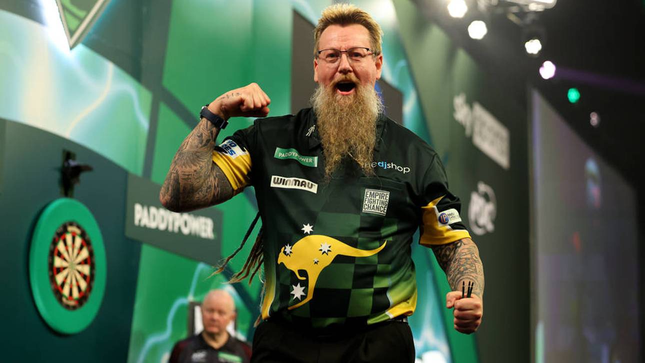 Sohn von Darts-Legende brilliert