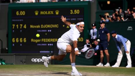 Roger Federer wird in diesem Jahr in Wimbledon nicht um seinen 9. Titel kämpfen können