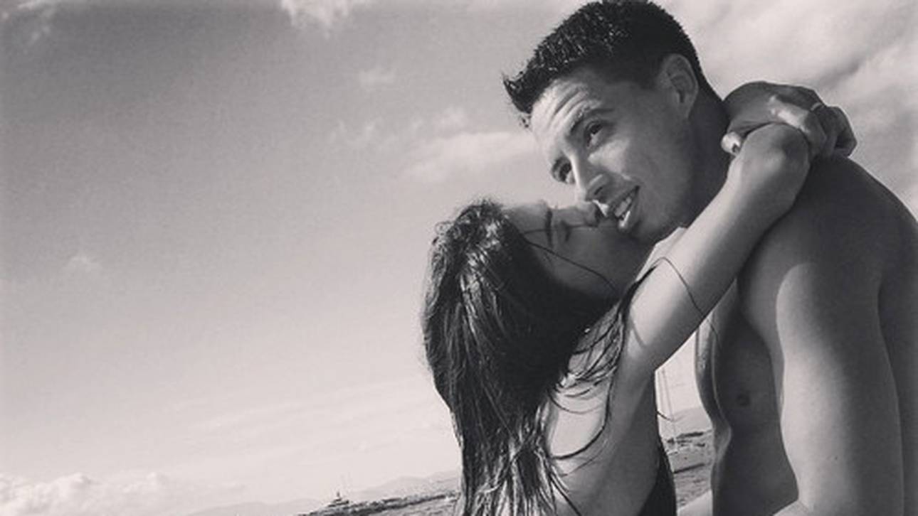Nasri urlaubt mit der Freundin