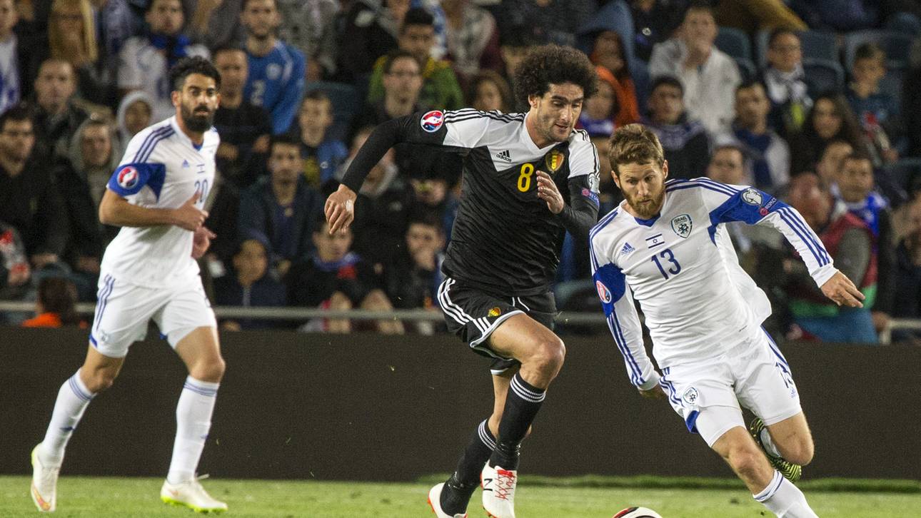 Belgien siegt in Israel dank Fellaini