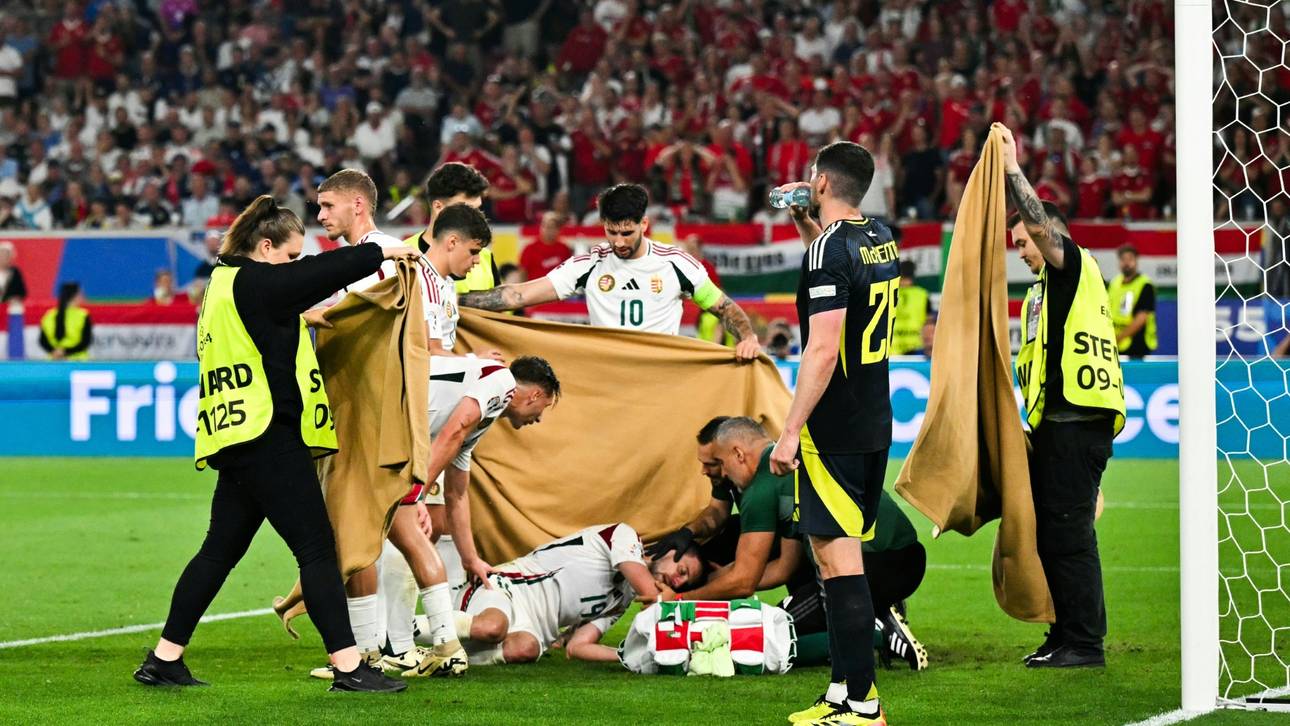 Ungarns Varga: Gesichtsfrakturen und Gehirnerschütterung