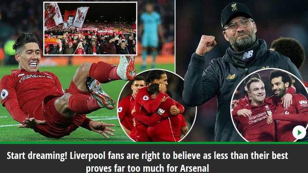 "Liverpools Fans haben das Recht zu träumen."