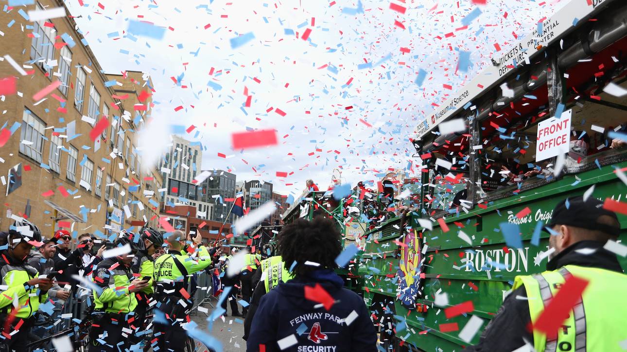 Meisterparade der Boston Red Sox