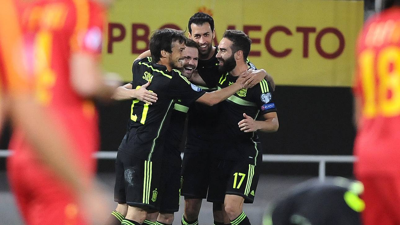 Spanien so gut wie qualifiziert