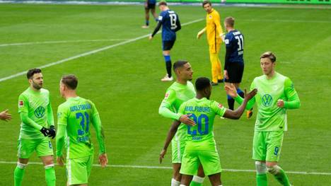 Wolfsburg bleibt ohne Gegentor und gewinnt 2:0