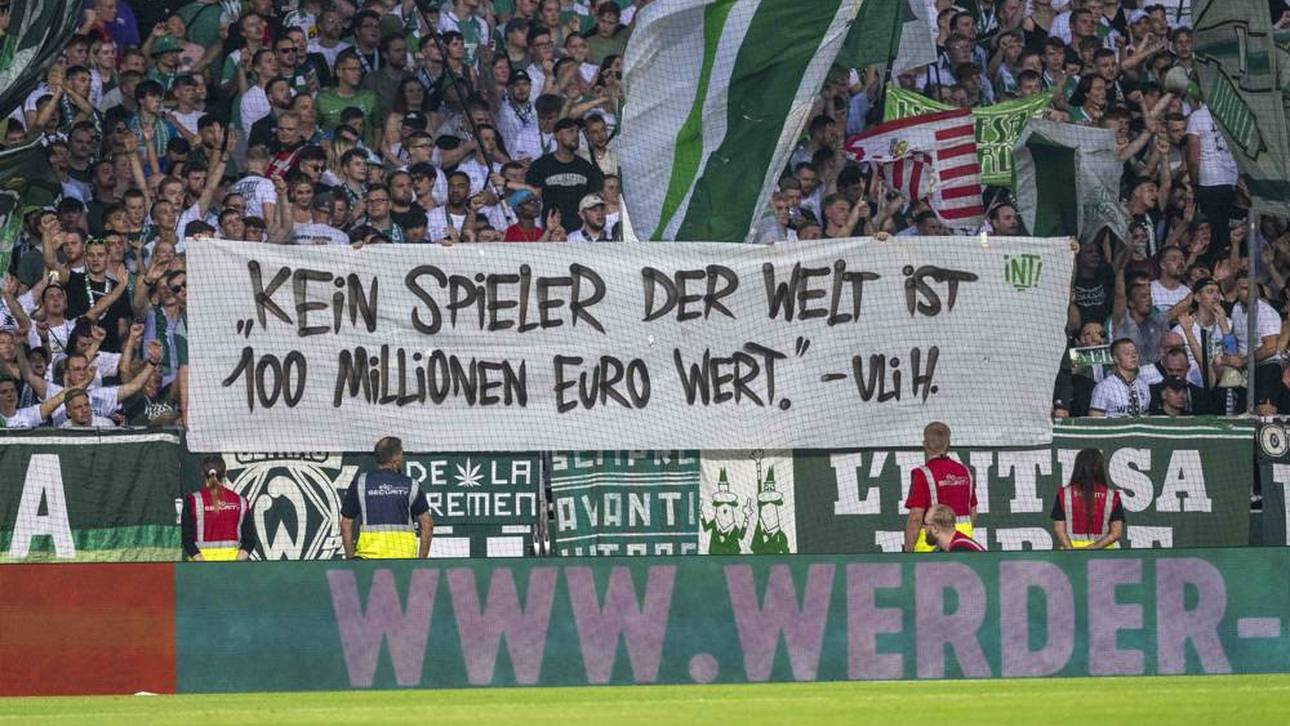 Bremer Fans ärgern Hoeneß